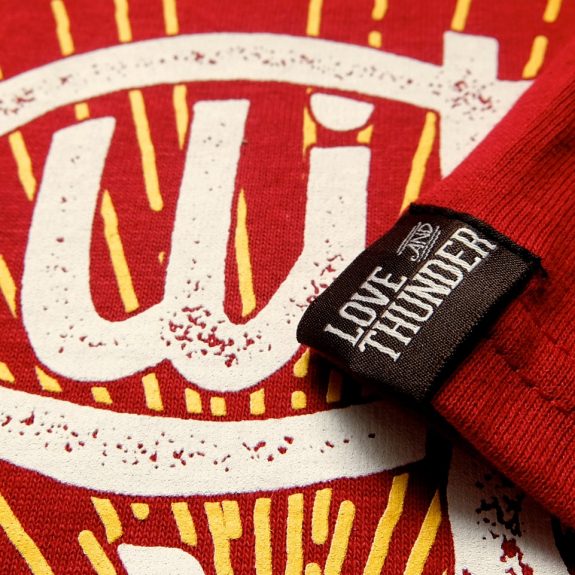 Quit Cursin' the Darkness T-shirt - Vintage Red - Image 4